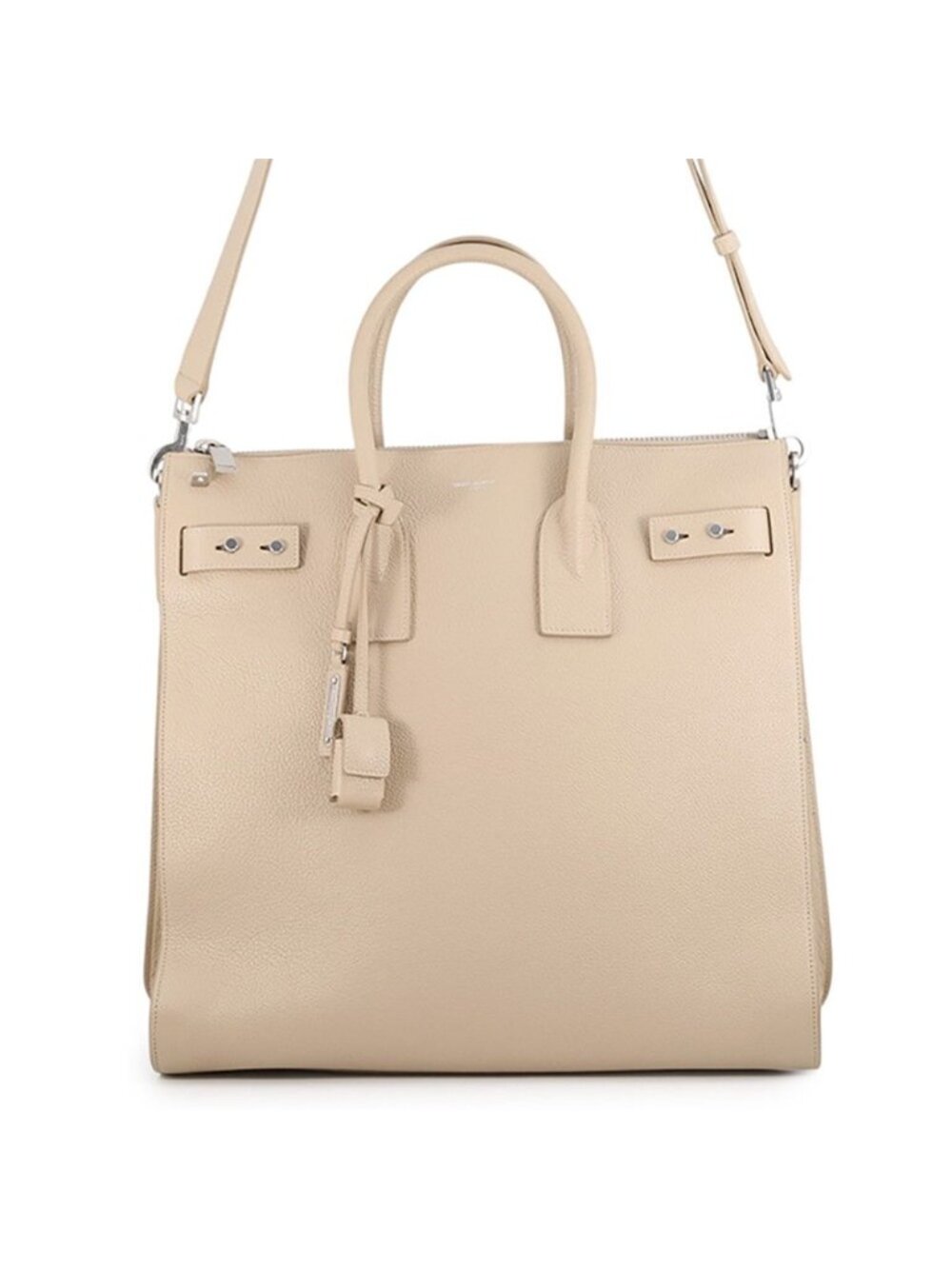 Saint Laurent Paris Tote Bag North South Sac de Jules Leather 2-Way